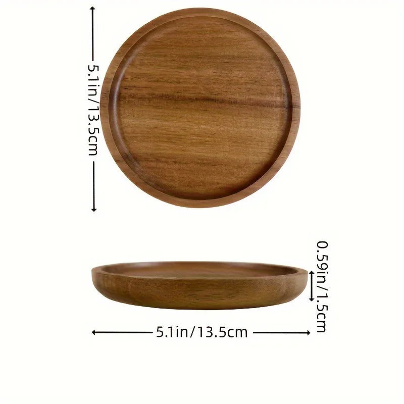 assiettes ovales bois marron clair grain naturel moderne petite grande