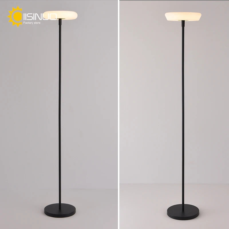 lampe solaire rechargeable 4400mAh moderne panneau solaire noir fixée base circulaire