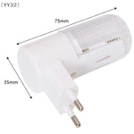adaptateur prise électrique blanc moderne grille perforations interrupteur on off adhésif led sécurité maison