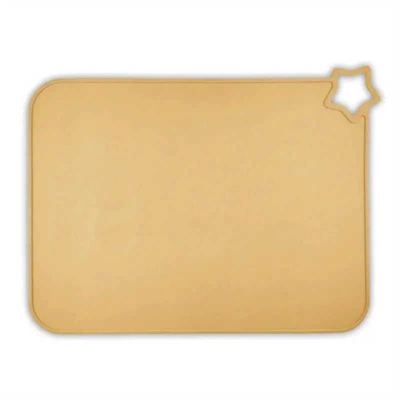 tapis souris silicone sans motif moderne rose beige gris vert bleu jaune marron respectueux