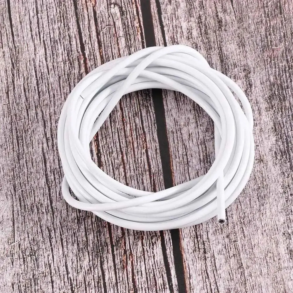 corde rétractable rideau blanc anneaux crochets métalliques kit 3m durable opaque minimaliste