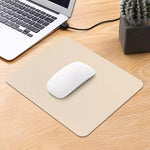 tapis souris moderne bleu clair rose vert noir beige cuir facile nettoyer professionnel imperméable