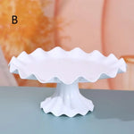 présentoir gâteau silicone rose bleu classique opalescent anniversaire mariageDecoration événementnelle support plateau gâteaux