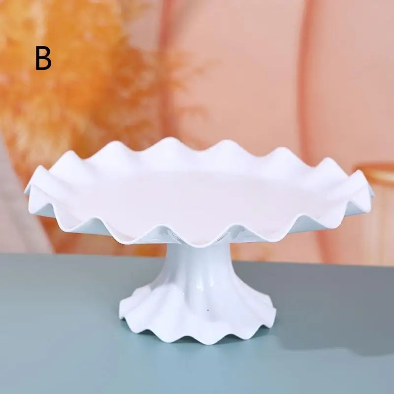 présentoir gâteau silicone rose bleu classique opalescent anniversaire mariageDecoration événementnelle support plateau gâteaux