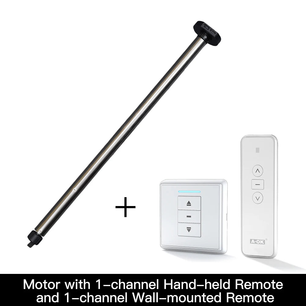 motrice store roulant électrique interrupteur télécommande hub rf moderne gris métallisé lisse opaqué