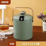 cuve glace argentée lisse moderne tongs refroidisseur vin boisson bière