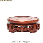 support décoratif bois sculpté socle piédestal figurine vase théière décoration intérieur classique