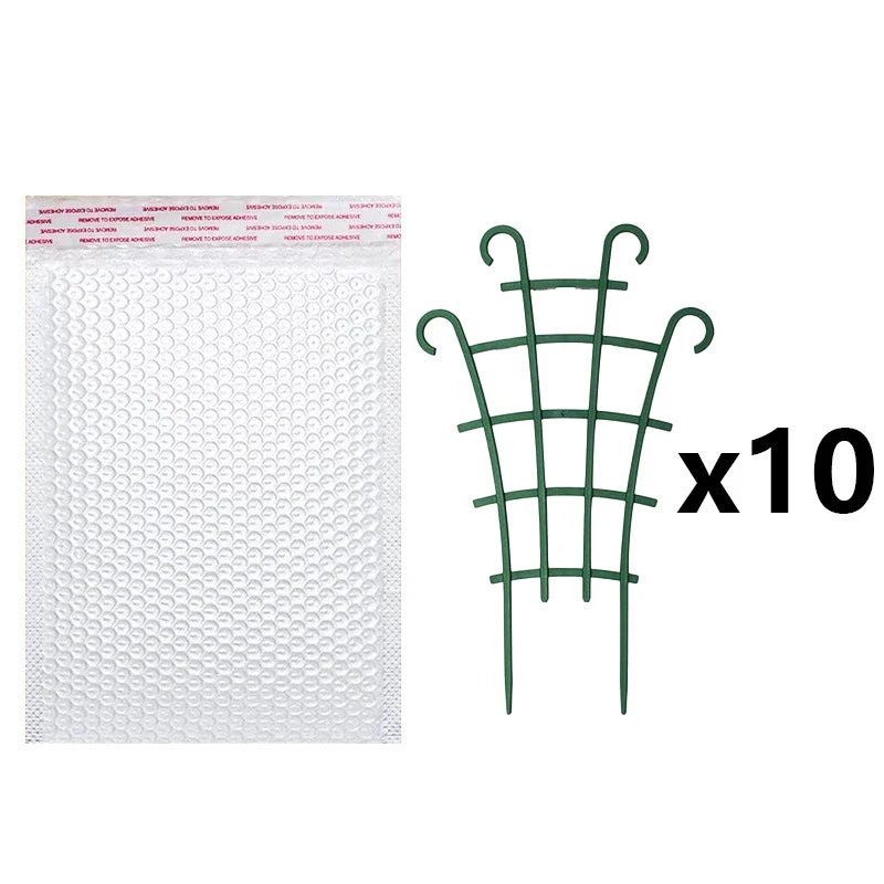 support plante grimpante vert grille rectangulaire moderne adhésif jardin extérieur fixations barreaux horizontal vertical