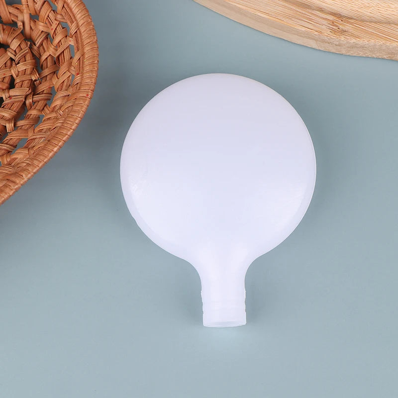 ampoule transparente moderne blanche ronde lisse éclairage led acrylique minimaliste
