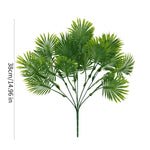 décoration intérieure plante artificielle feuilles vertes moderne branche verte naturelle maison carnaval