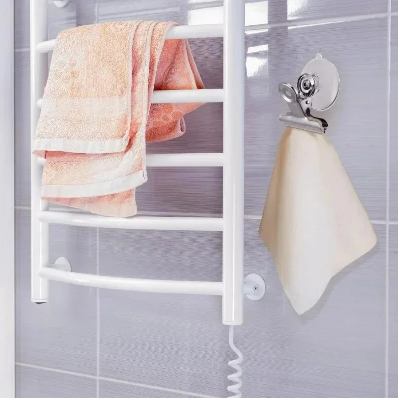 pinces clips ventouses multifonctionnelles acier inoxydable argentées transparentes modernes fenêtre porte salle bain cuisine