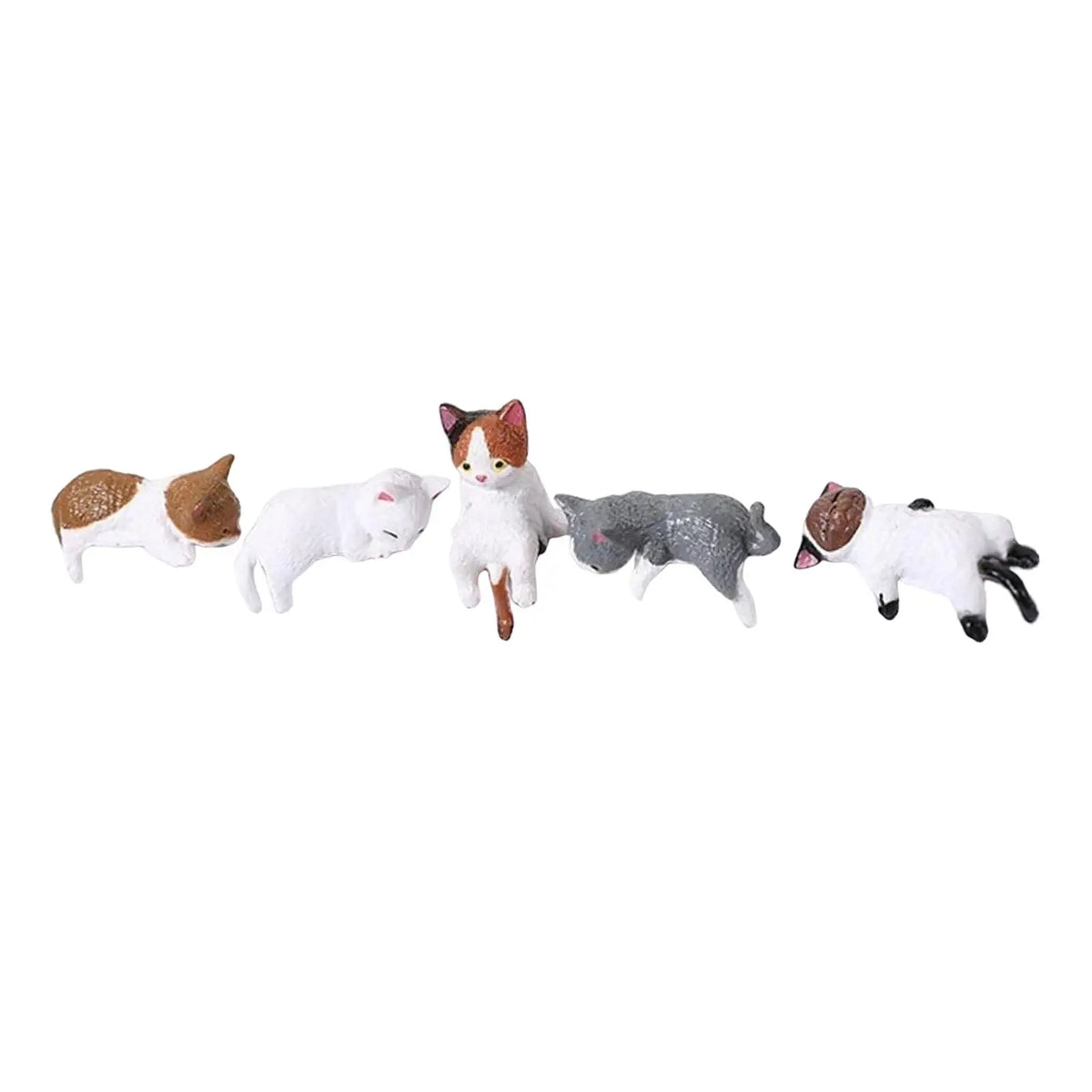 figurines chats décor animaux miniature ornement monitor décoration table cadeau