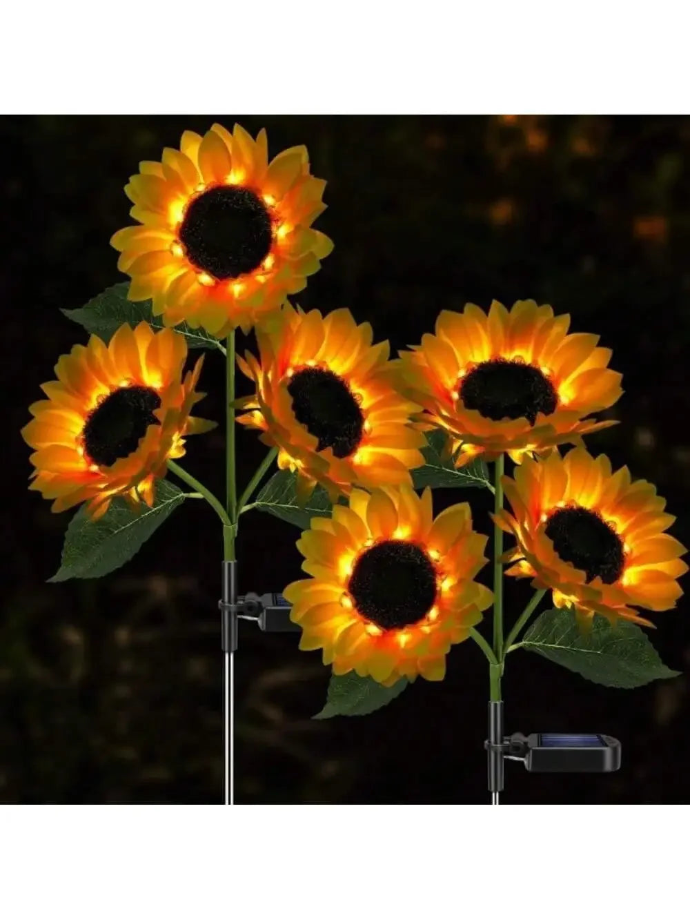 bouquet fleurs artificielles jaune moderne rayures noires feuilles vertes tringle métalliqueextérieur decoration jardin