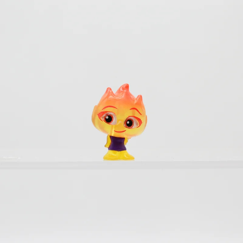 figurines animales transparentes couleur cartoon collectionnable occasionnellement défauts variées dimensions echangibles