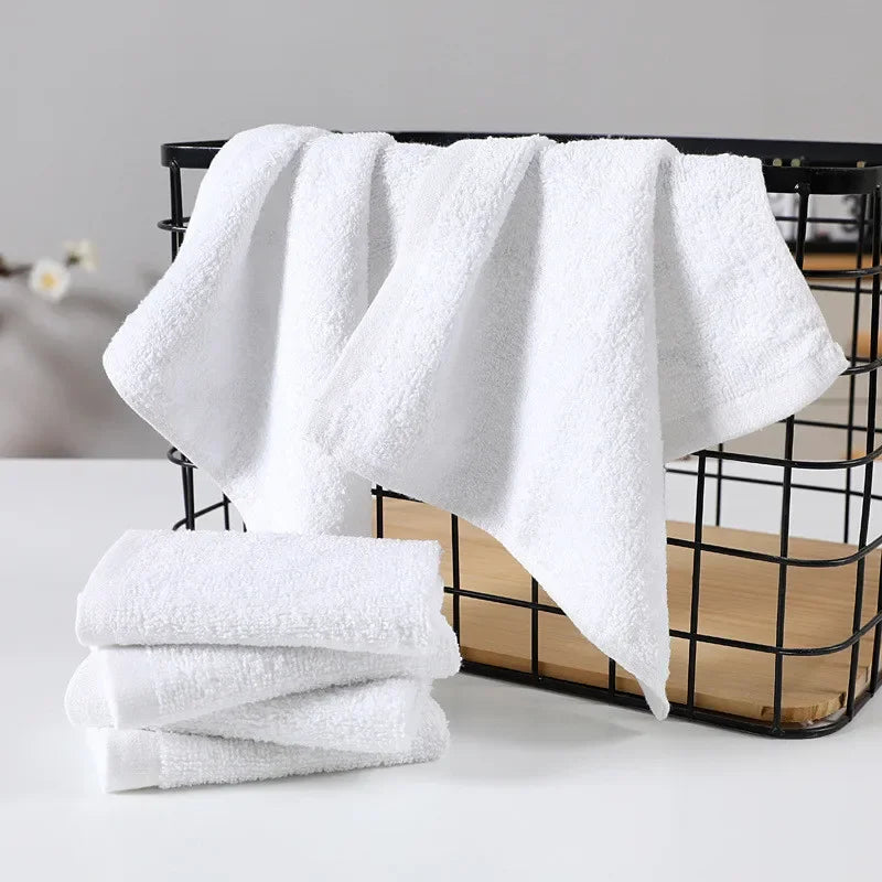 serviettes main blanches coton polyester absorption rapide séchage rapide moderne accroches porte serviettes pâques
