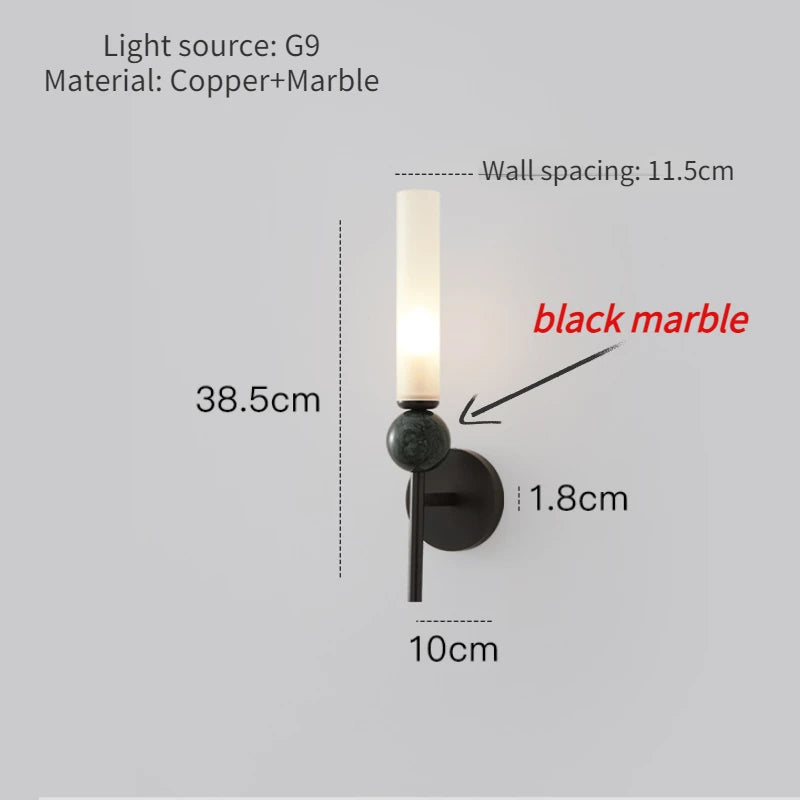 lampe suspendue moderne minimaliste cuivre lumière blanche applique murale plaque fixation chambre salon étudehôtel