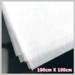 tissu non tissé blanc résistance déchirure bricolage simple texture fine 1mètre 5mètres