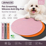 tapis silicone antidérapant animaux rose orange noir texturé moderne minimaliste soin poil haute qualité