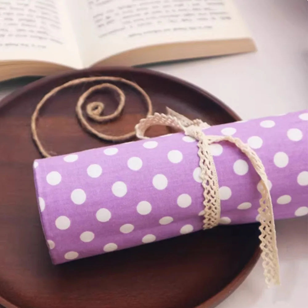 tissu sergé 100% coton largeur 160cm imprimé pois moderne jaune vert bleu rose violet