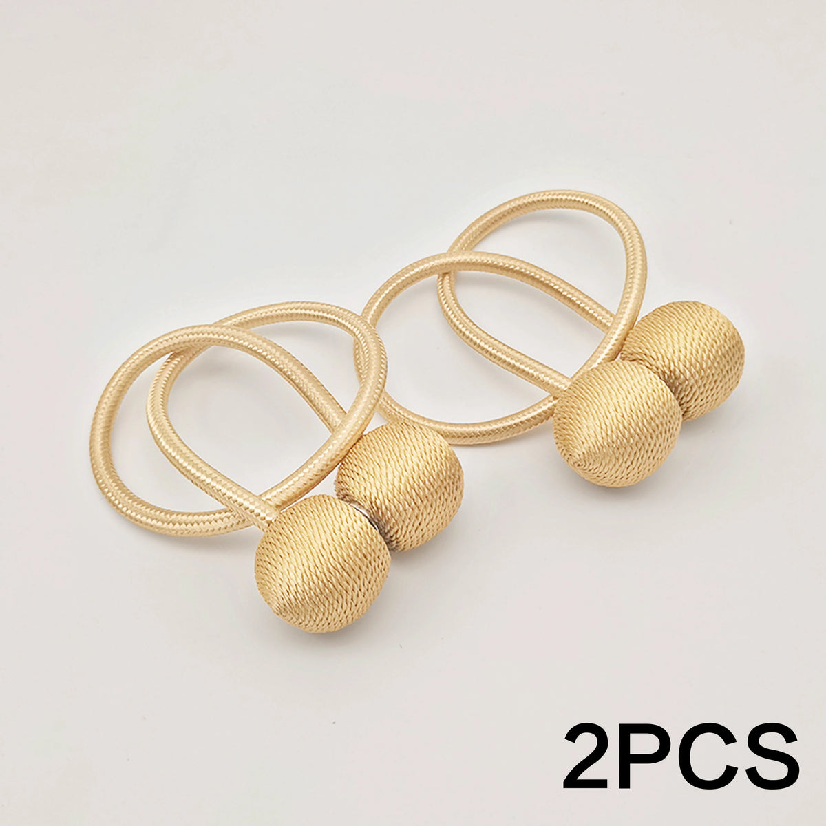 boucles magnétiques rideau corde tressée moderne beige blanc marron bleu noir rose gris orange