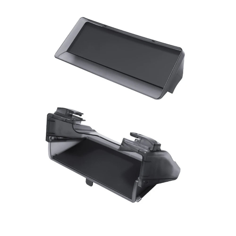 rangement voiture adhésif ouverture magnétique écran tableau bord compatible tesla moderne minimaliste