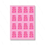 affiches art graphique floral moderne pop rose verte Jaune Blanc