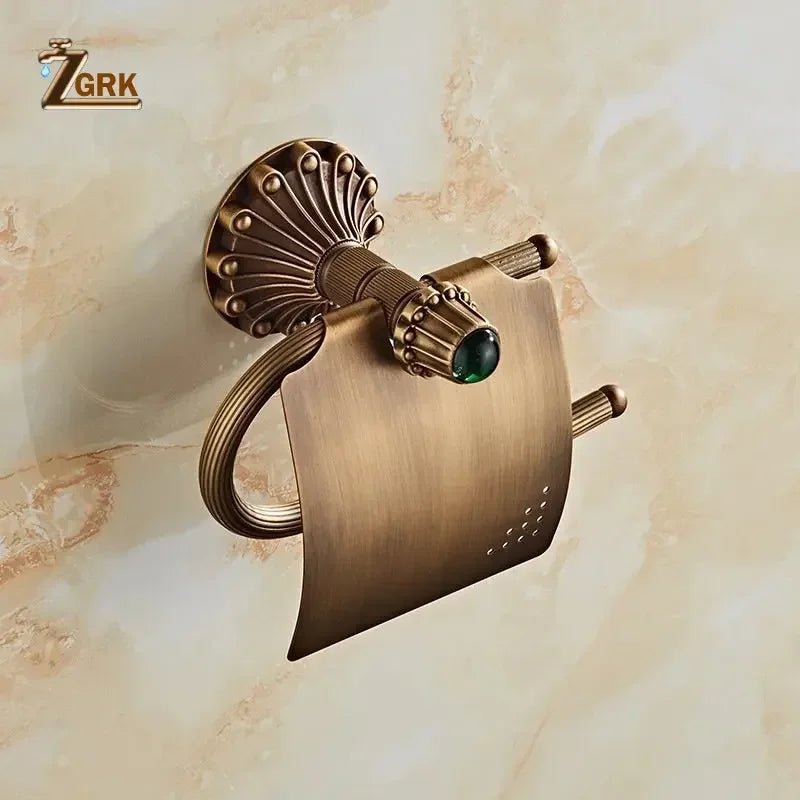 ensemble quincaillerie bain vintage bronze blanc porte savon brosse dents brosse toilette porte serviettes