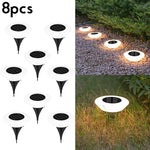 lumière solaire led moderne autoadhésive extérieure blanc ip65 12vacs 4pcs 8pcs