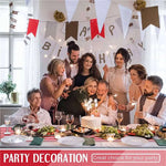 chemin table rayé rouge blanc décoration festive mariage party voile polyester élégant tables événement