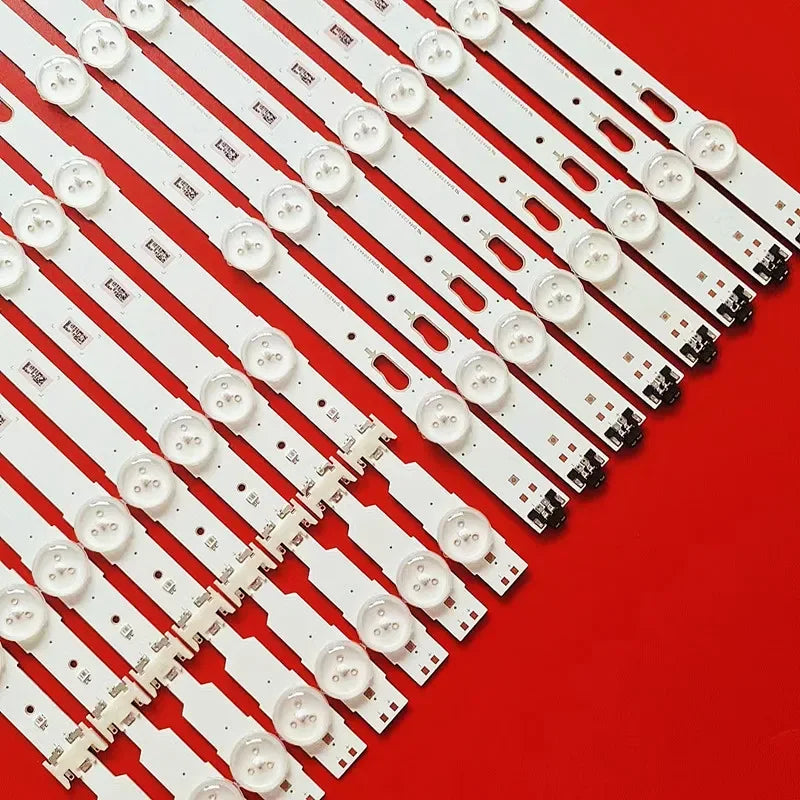 bande led rétro éclairage blanc moderne câbles facile téléviseur