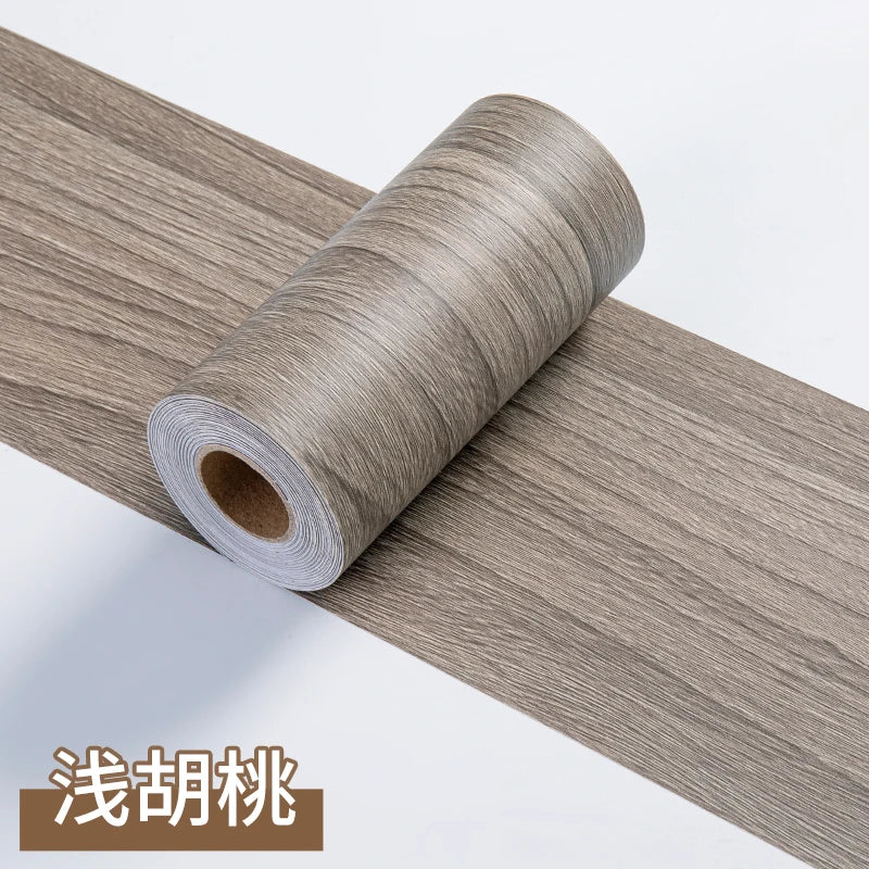 autocollants muraux imitation grain bois moderne ruban adhésif décoratif beige gris noir salon chambre