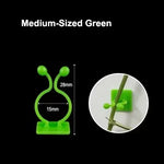 fixateur mural plantes adhésif plastique vert simple moderne support plante colles