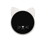 miroirs adhésifs modernes animal chambre enfant blanc doré vert noir minimaliste