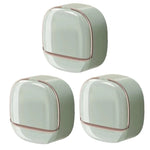 distributeur savon moderne adhésif blanc or rond brillant grille tailles différents savons