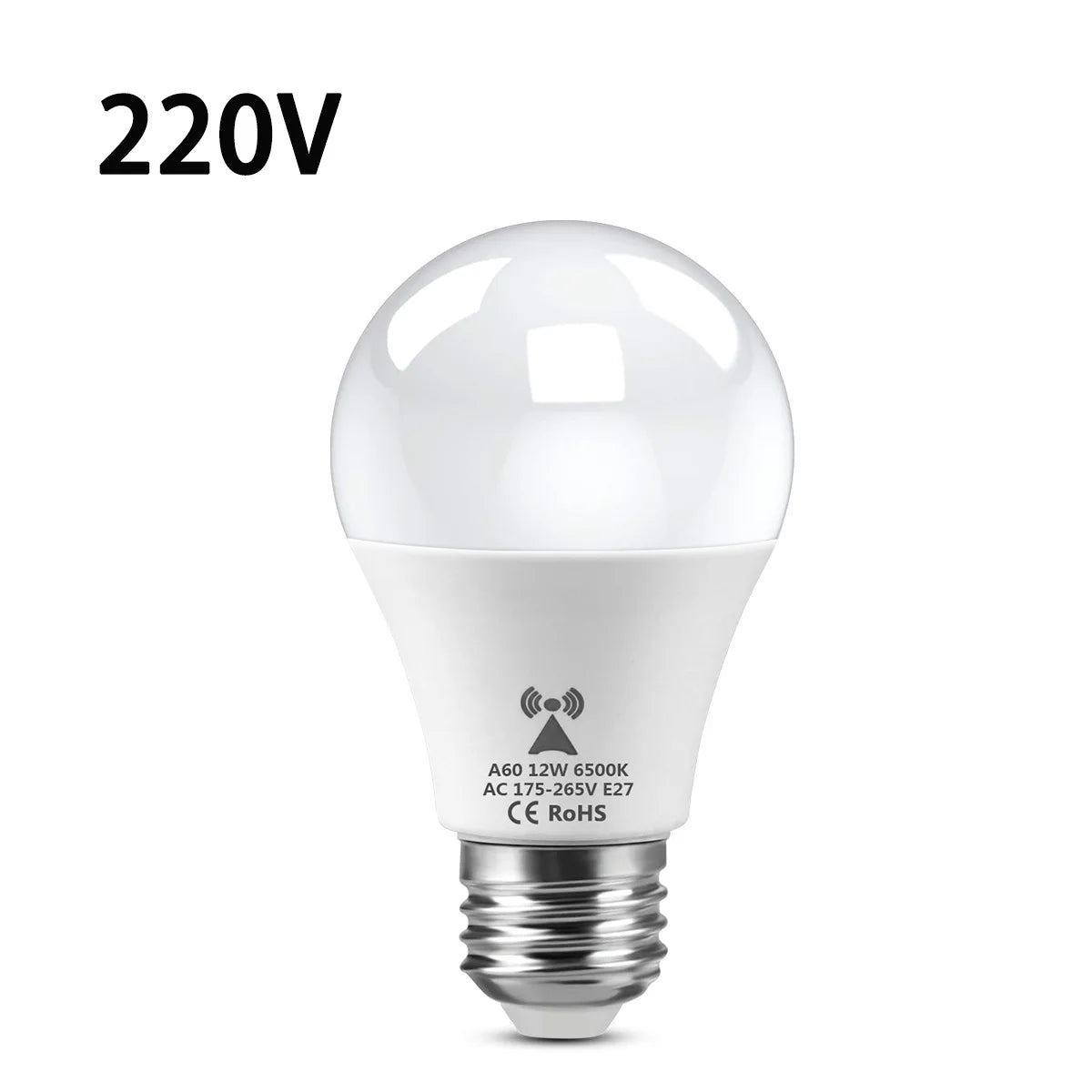 ampoule led e27 blanc chaud 2700k 15w 18w 20w auto on off sensor moderne