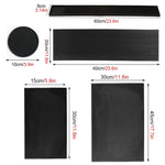 tapis bar antidérapant caoutchouc perforé moderne noir respectueux environnement 30cm 45cm 60cm