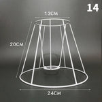 support lampe fer fleurs dentelle classique romantique décoration intérieur maison moderne