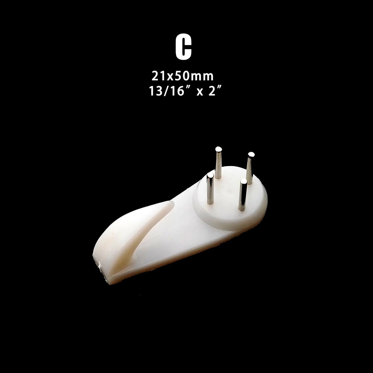 cintres blancs plats modernes tableaux 19x40mm 21x50mm 13x24mm 12pc invisible fixations