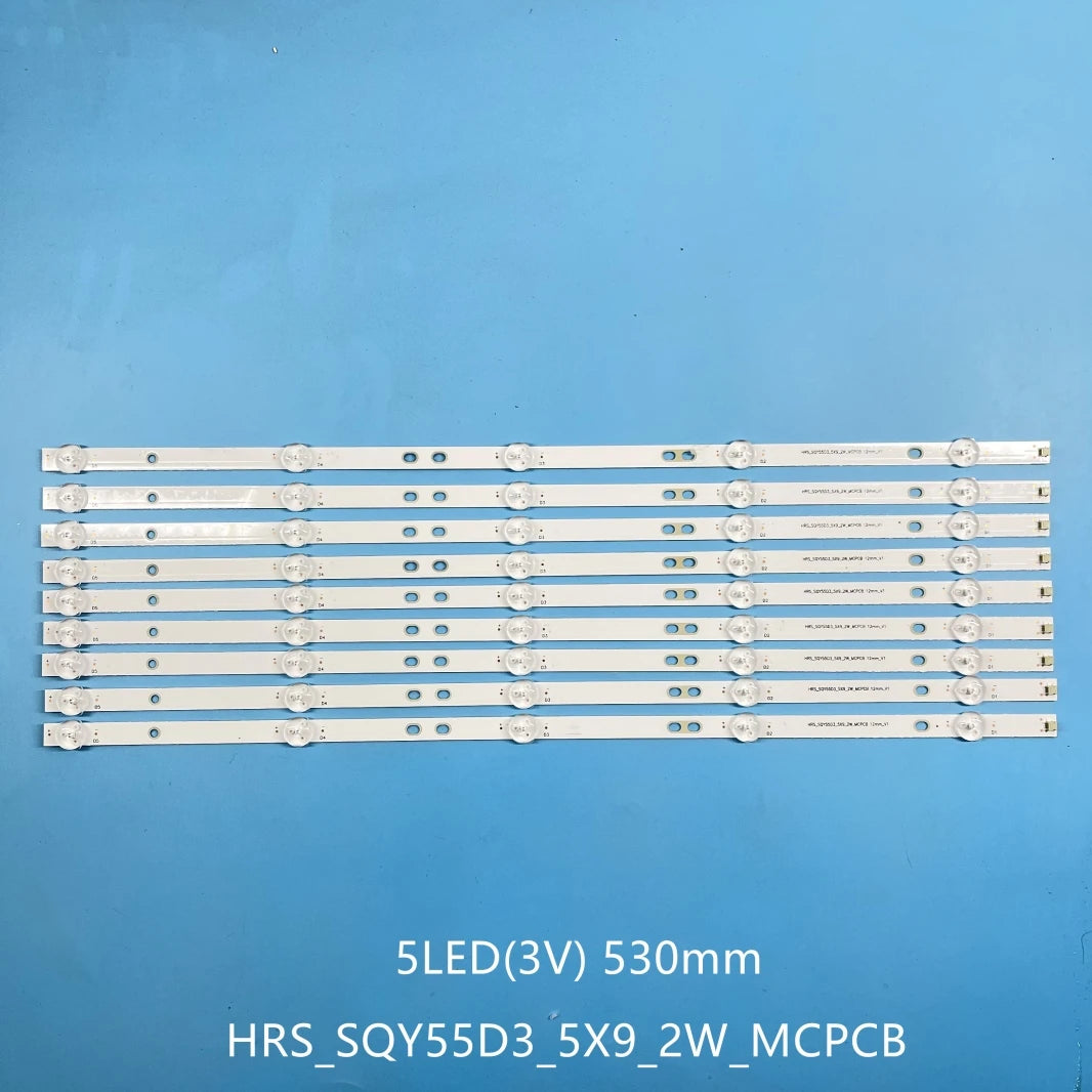 bande led ampoules blanc moderne 3v 530mm connecteurs aluminium