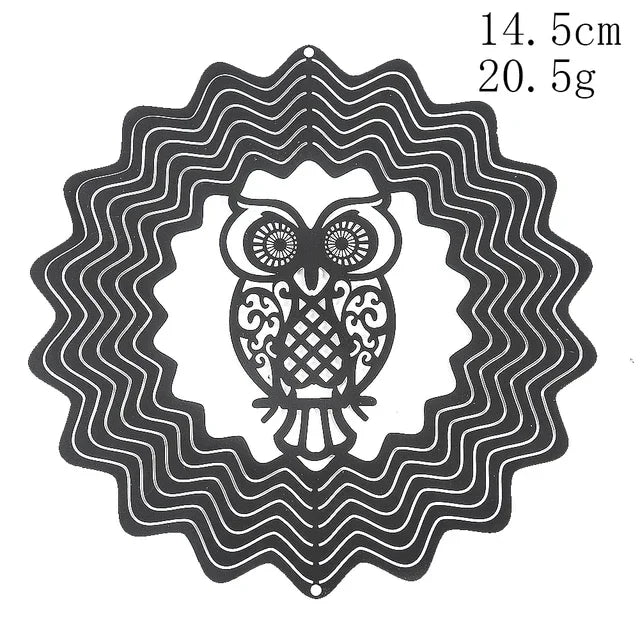 décorations murales métal fée papillon hibou croix arbre vie ornements extérieurs artisanal geometrique