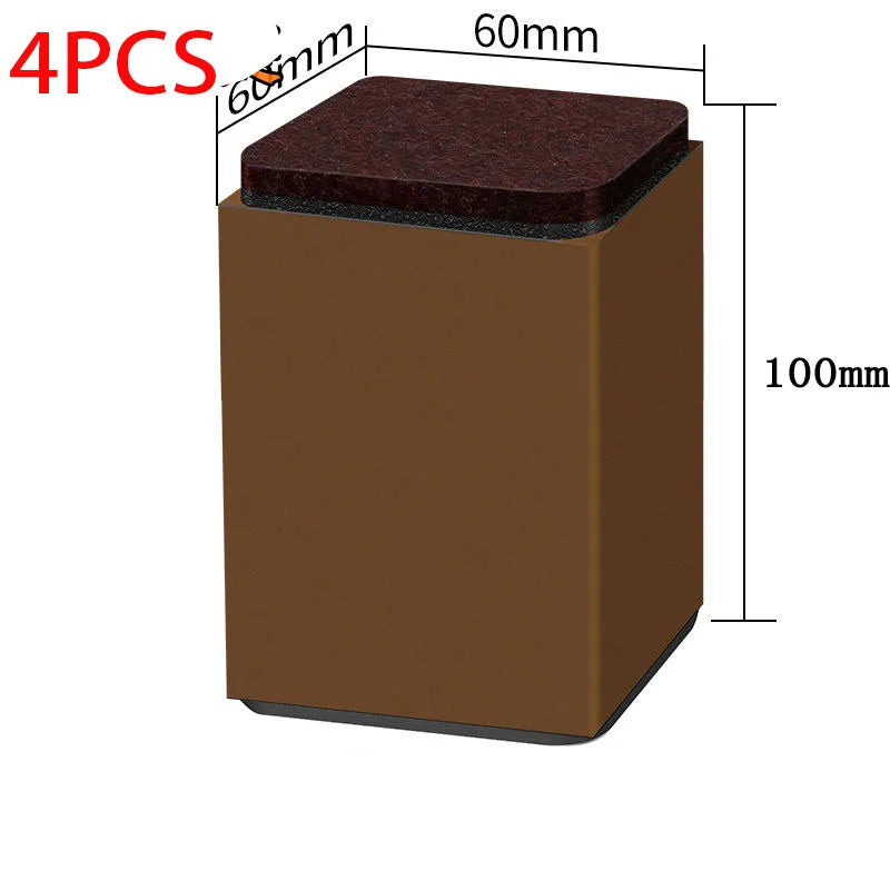 protections meubles autocollantes pieds lit table moderne noir blanc marron