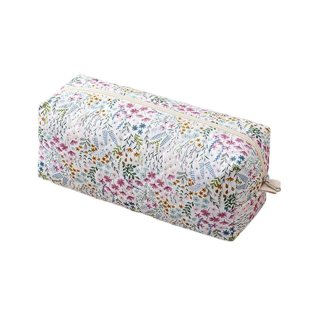 Sac rangement réutilisable imprimé léopard multifonctionnel moderne aspirateur voyage embout fer lisser blanc marron
