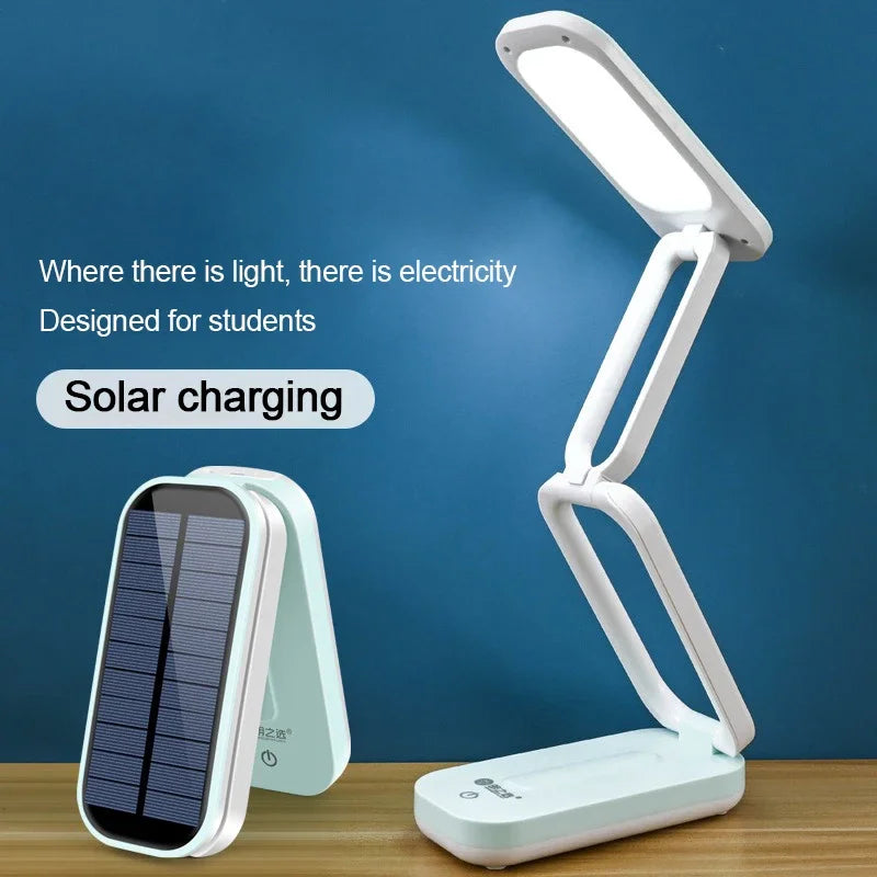 lampe pliable moderne rechargeable usb blanc mat intérieur nuit adjustable led