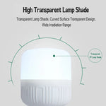 lampe led urgence rechargeable batterie lithium crochets métalliques éclairage extérieur moderne vertical ribs blanc