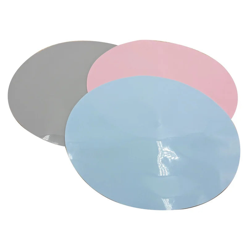 plaques protection silicone gris rose bleu clair texture moderne rugueuse brillante qualité alimentaire
