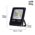 projecteur led motion sensor 10w 30w 50w ip65 moderne acier inoxydable clips extérieur