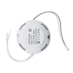 transformateur d'éclairage led driver 220v sortie 24v blanc moderne câbles 68mm opacité rond plat