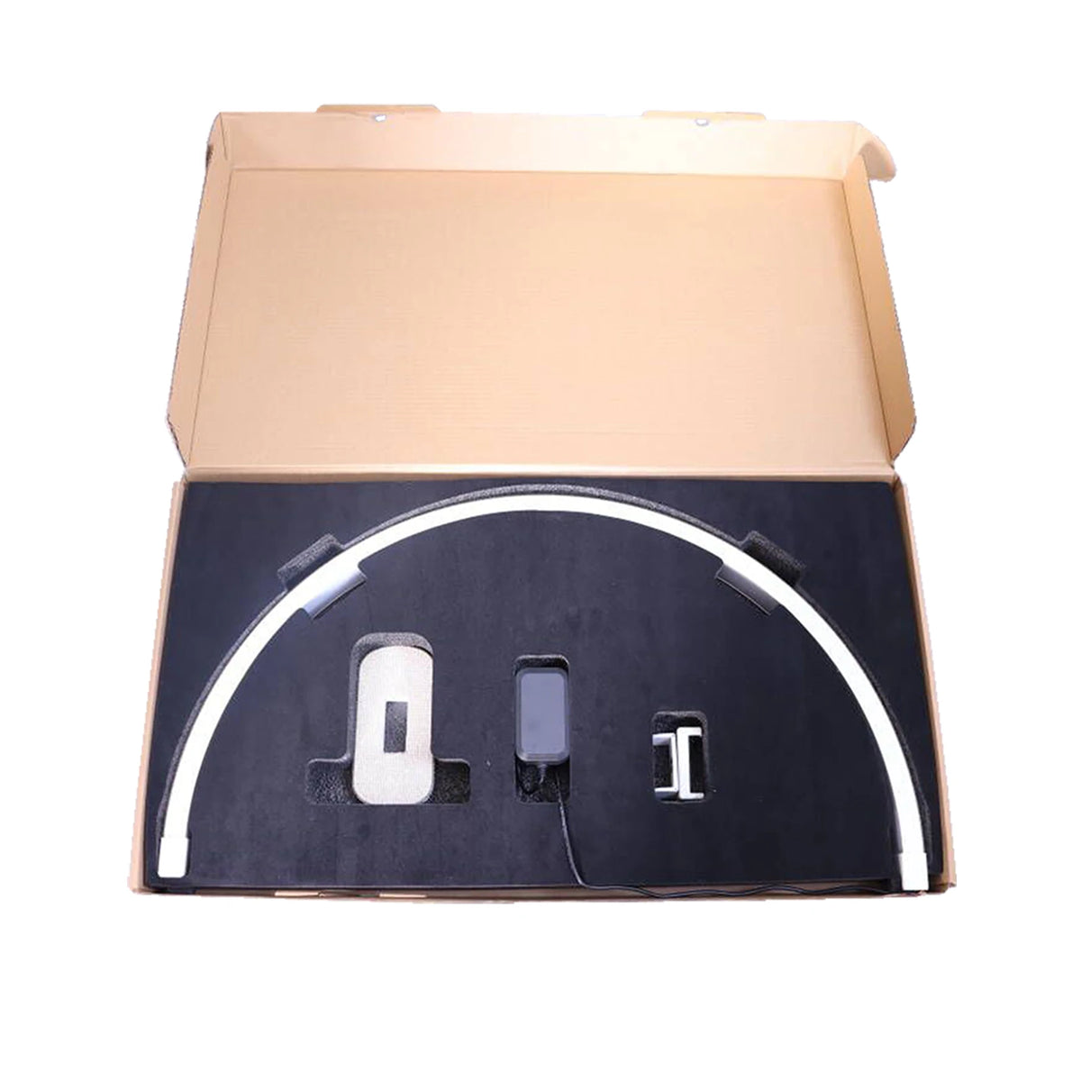 lampe moderne brillante rose blanc réglable 3200k 6500k interrupteur câble alimentation
