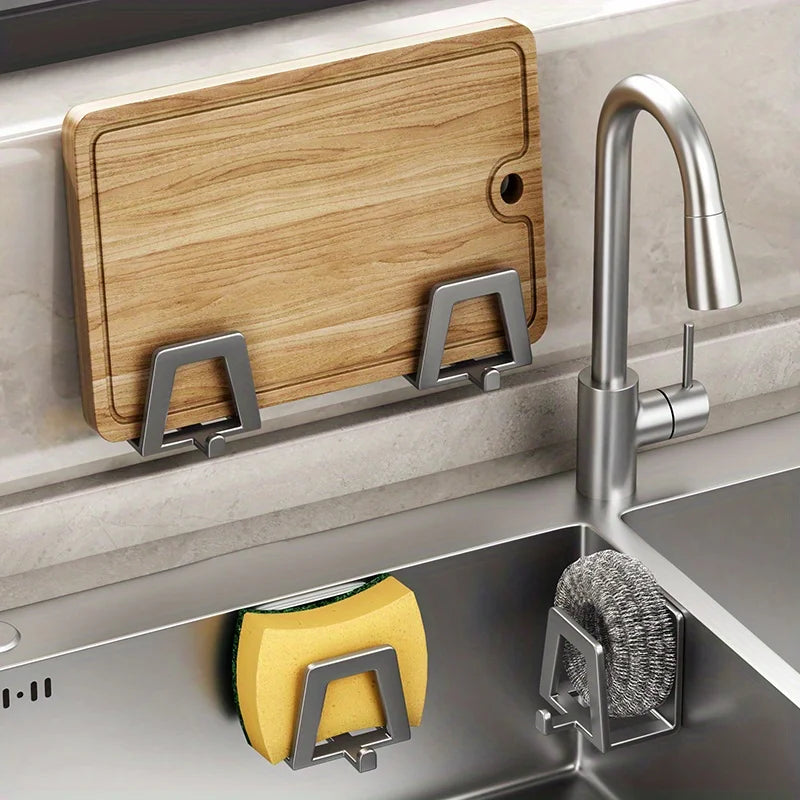 porte savon adhésif moderne porte grille viande bouteilles eau téléphone cuisine