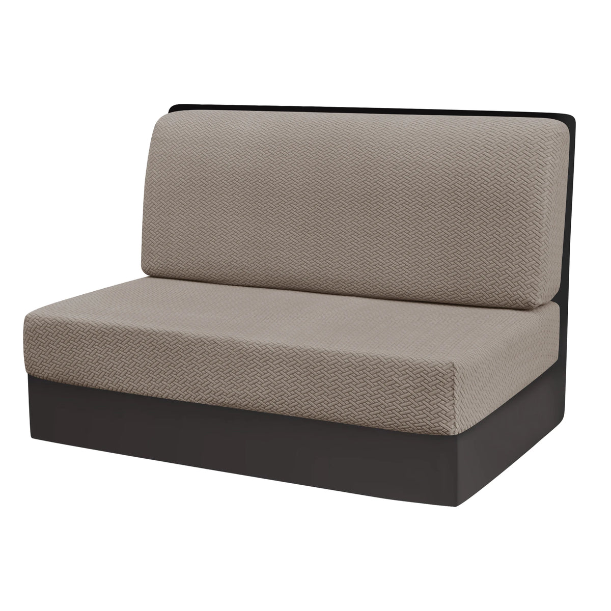 coussin banquette vert tissé motifs géométriques moderne housses extensibles polaire 100 polyestère